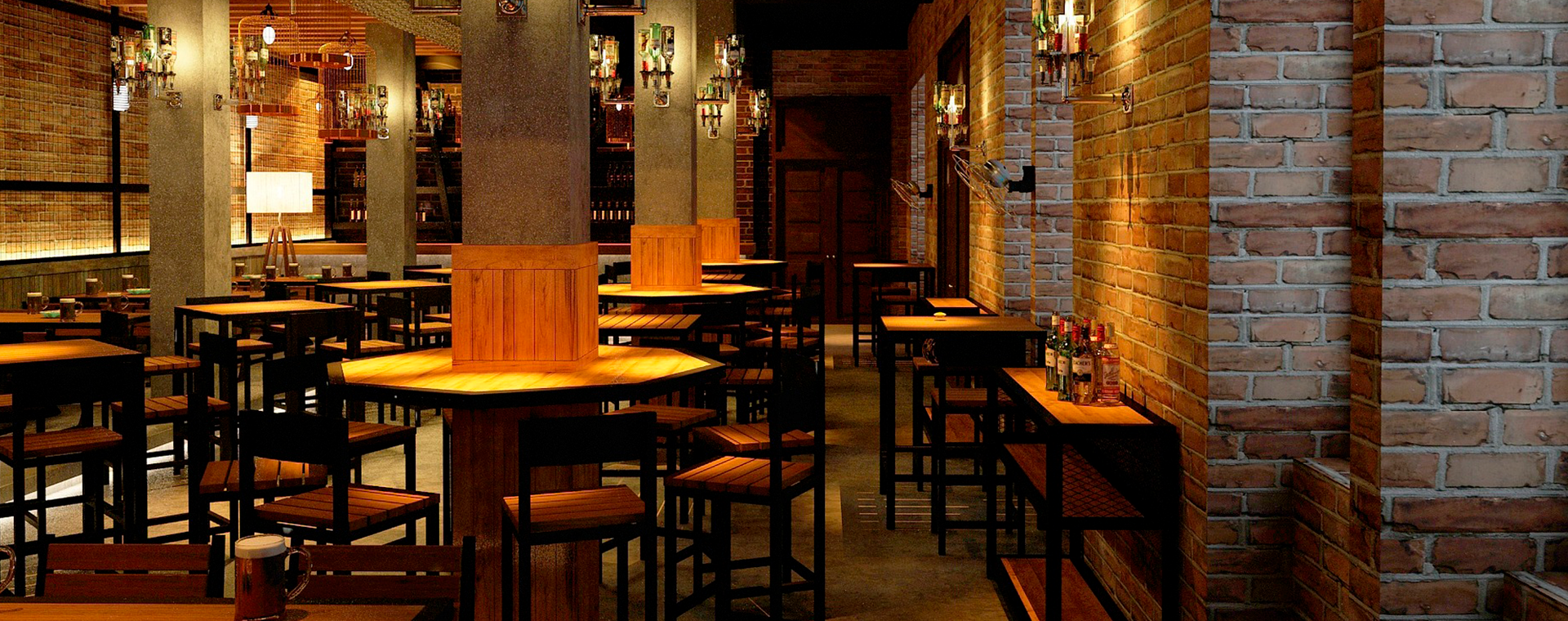 Foto de espaco interno do Restaurante